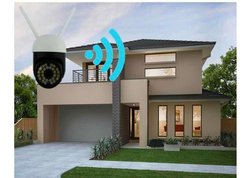 Imagen 2 de 3 de Set De Camara Ip Mas Micro Sd 32gb Wifi Exteriores 720p