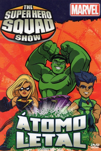 Super Heroes Squad Show Atomo Letal Serie Animada Dvd 