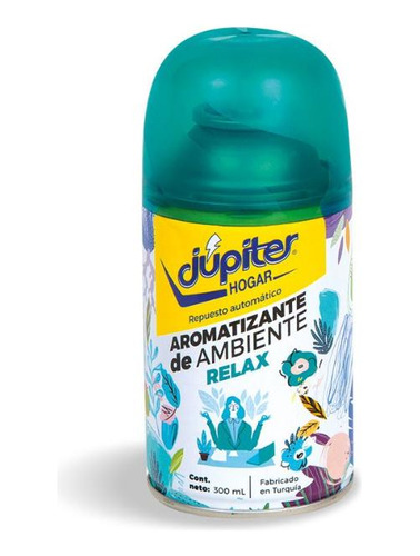 Aromatizador De Ambiente Júpiter Repuesto Relax 300ml