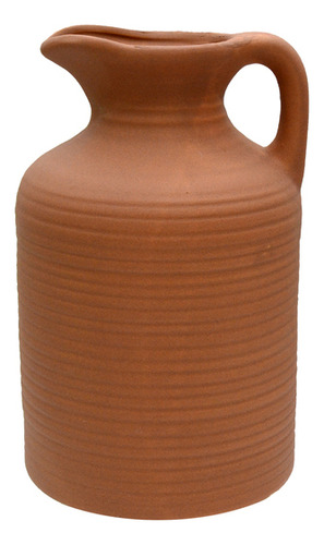 Vaso Decorativo Em Ceramica Jarro Terracota 23cm