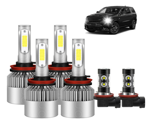 Kit De Focos Led H9 H11 S2 Para Mitsubishi Montero 2008-2019