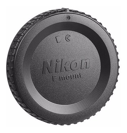 Kit Tapa Trasera Lente Y Tapa Cuerpo Para Lente Y Cam Nikon