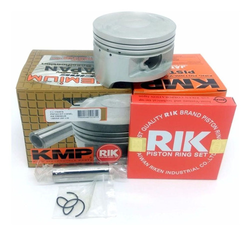 Pistao Kit Kmp Anel Rik Xr 200 Cbx 200 Nx 200 Premium