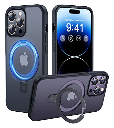 Funda Para iPhone 14 Pro Soporte Compat Magsafe Case Carcasa