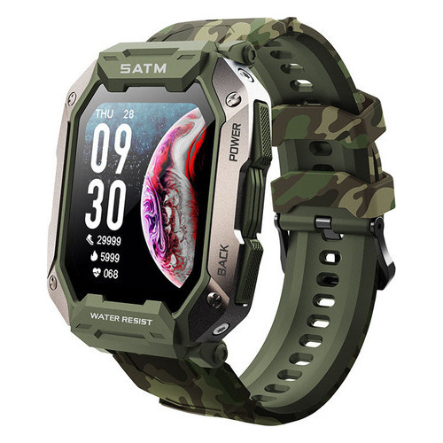 C20 Smartwatch 2023 Militar Rock Resistente Al Agua