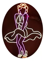 Comprar Marilyn Monroe En Neón Led \u002F Flex \u002F Logos\u002F Figuras\u002F Luminoso