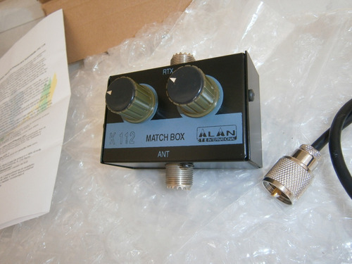 Acoplador De Antena Alan K-112 + Cabo + Frete Gratis !