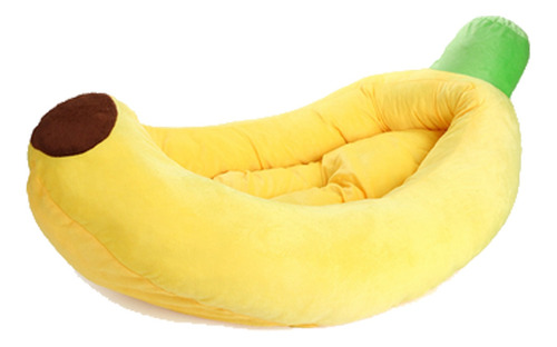 Cama Forma Banana Para Perros Pequeños