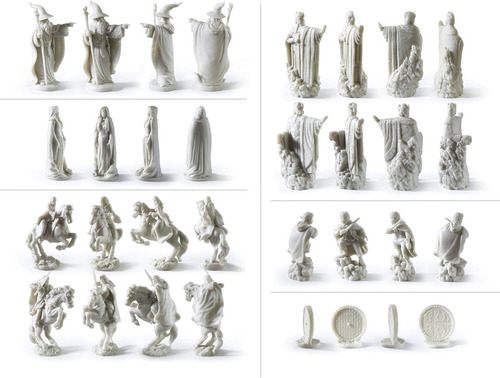 The Noble Collection® ajedrez Lord Of The Rings Ed Colección