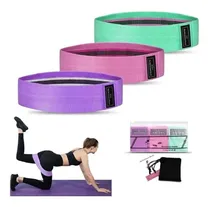 Comprar Kit Bandas Cerradas Resistencia Ejercicio Elásticas Tela X3