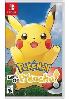 Jogo Pokemon Lets Go, Pikachu Nintendo Switch