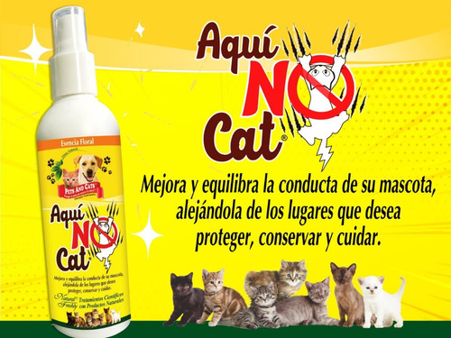 Aqui Si Cat + Aqui No Cat Combo Ideal Adiestramiento X 240ml