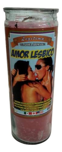 Veladora Para Amarre Lésbico, Veladora De Amor + Regalo 