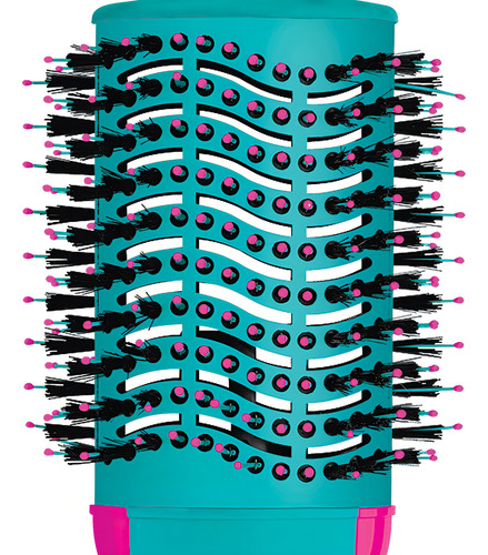 Cepillo Voluminizador Secador Bed Head Tigi Blow Out Freak Color Rosa/Verde
