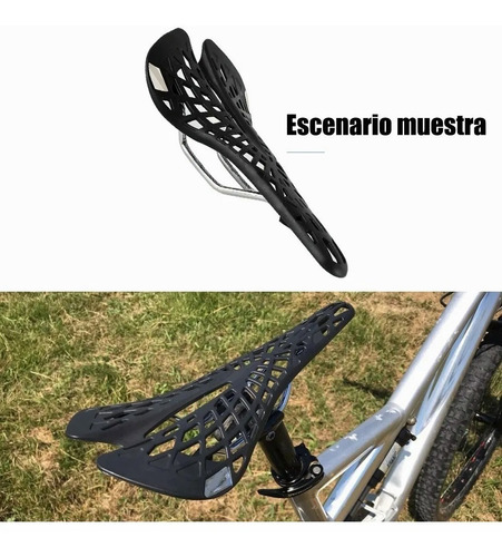 Asiento Ultraligero Para Bicicleta De Mtb Y Carretera Color Azui