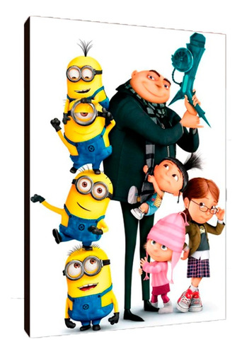 Cuadros Poster Mi Villano Favorito Minions S 15x20 Vfm (16)