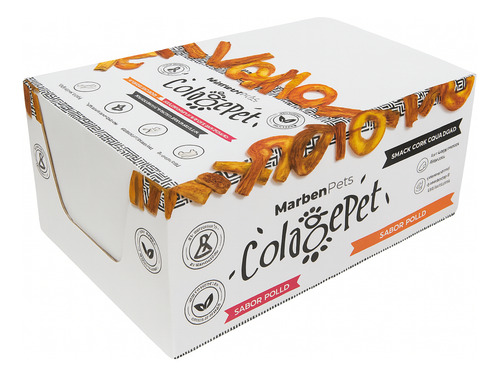 Snack Natural Colágenopet Para Perros Hueso Saludable Donut
