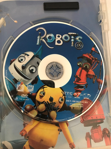 Dvd Original Robots Rodney Hojalata Copperbottom (Usado)