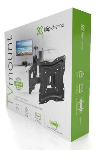 Soporte Articulado Para Tv Klip Xtreme Kpm-875 De 13-46