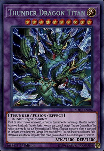 Thunder Dragon Titan - Sofu-en037 - Soul Fusion - 1 Edición 