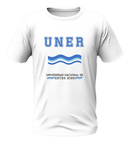 Remera Modal Sublimada Universidad Nacional De Entre Rios