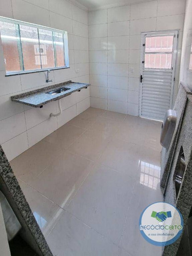 Imagem 7 de 12 de Sobrado Com 2 Dormitórios À Venda, 50 M² Por R$ 240.000,00 - Jardim Imperador - Praia Grande/sp - So0076