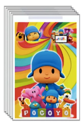 Bolsa Sorpresa Pocoyo Decoración De Fiesta Cumpleaños