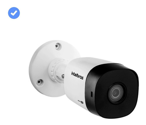 Imagem 2 de 5 de Kit Cftv 4 Câmeras Multi Hd 720p 1mp Dvr Intelbras Mhdx 1104