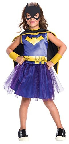 Traje De Rubie Traje Niñas Dc Comics Batgirl Del Vestido Del