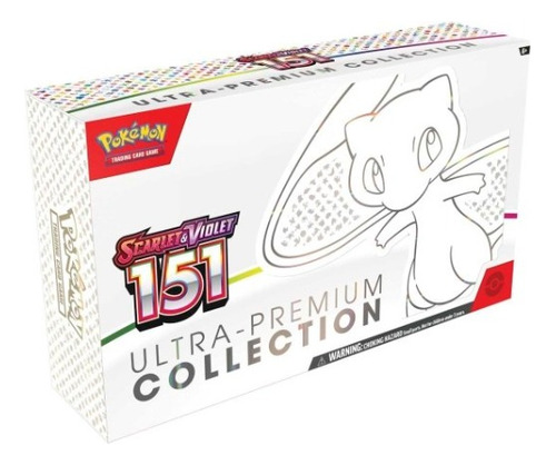 Pokemon Tcg  151 Mew  - Ultra Premium Collection - Ingles