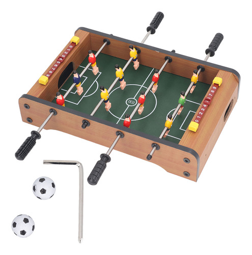 Juego De Mesa De Fútbol Para Niños Con 2 Pelotas