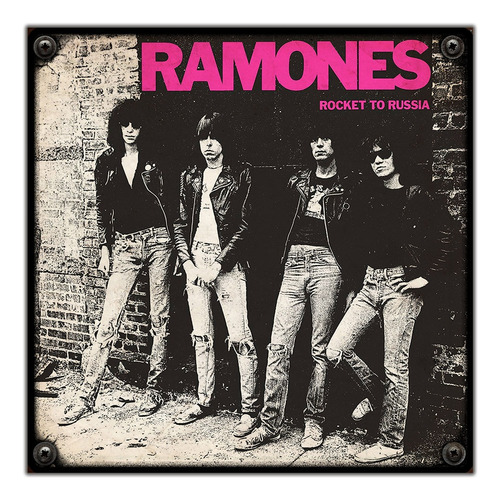 #18 - Cuadro Decorativo Vintage / The Ramones - Rocket To Ru