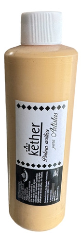Pinturas Kether 250ml Variedad De Colores Metalicas Plateado