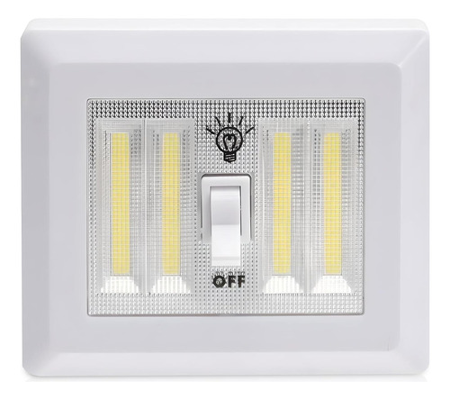 Luz Nocturna Doble Led Cob Con Apagador