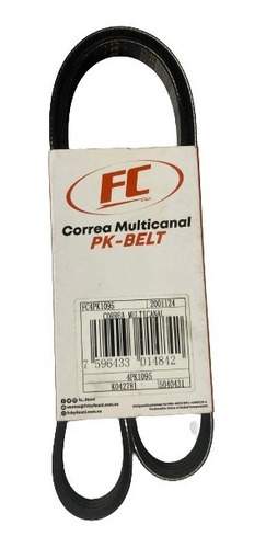 Correa 4pk1095 - Aire Acondicionado Minicord 1.0 (92-94)