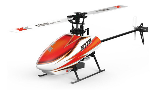 Rc Helicóptero Xk K110 Blast 6ch Sin Cepillos De Sistema 3d6