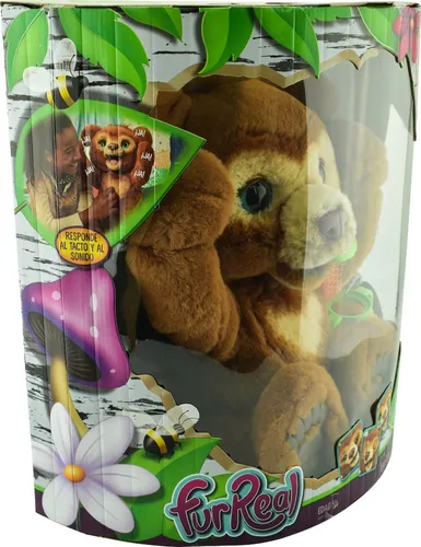 Peluche interactive Cubby l'Ours curieux - Furreal friends Hasbro