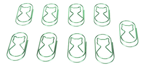Clips Multifuncionales De Hierro Con Forma De Gato, 30 Unida