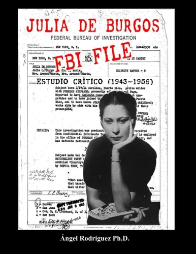 comprar Libro: Julia De Burgos Fbi File: Estudio Crítico (spanish Ed