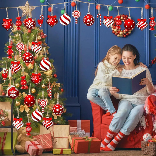 Colgantes De Caramelo Para Árboles De Navidad, Adornos De Bo