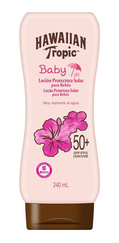 Loción Protectora Baby Hawaiian Tropic Fps 50 240 Ml