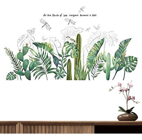 Palm Leaf Wall Stickers | Peel And Stick Waterproof Wall