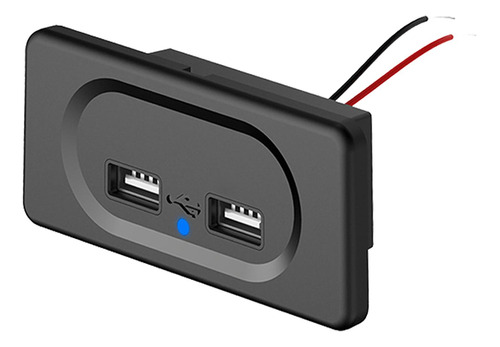 Cargador Usb Dual De Carga Rápida Para Auto Camión 4.8a