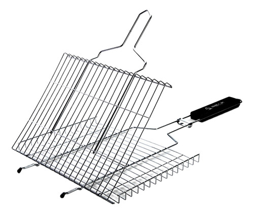 Cesta Para Parrilla Portátil, Los 69x34.5cm Los 69x34.5cm