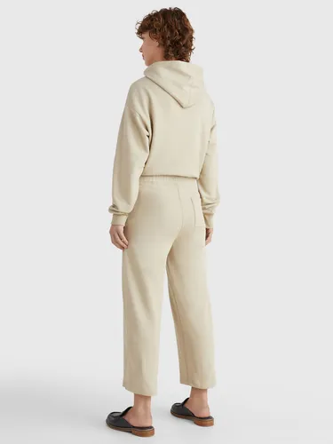 Joggers Rosa De Algodón Con Corte Ancho Mujer Tommy Hilfiger