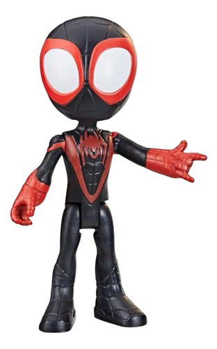Spidey Figura Articulada De Héroe De 10 Cm Spiderman Negro