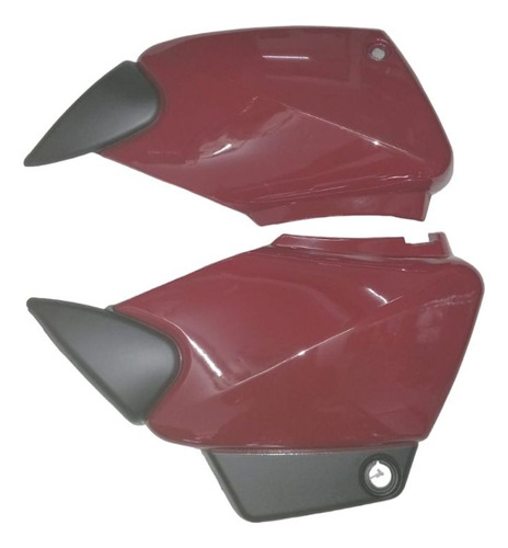 Cachas Juego Negras Laterales Honda Cg Fan 125 - Sti Motos