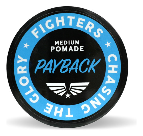 Cera Pomada Fighters Payback Pelo Barba Barbero Barberia