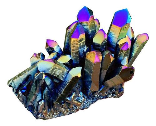 Nihay Piedra De Cristal Arcoíris Colorida, Cristal Natu Rock