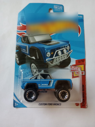 Hot Wheels Then And Now Custom Ford Bronco 2020 Metal Cars